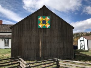 quilt square at Cozens Ranch Museum