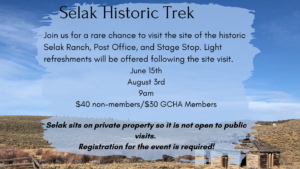 Selak Historic Trek @ Legacy Park Ranch Pavillion
